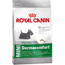 Royal Canin Mini Dermacomfort koeratoit tundliku nahaga väikest kasvu koerale, 10 kg